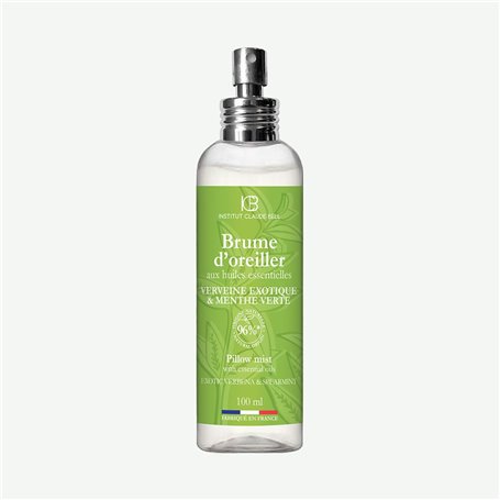 Brume d’Oreiller aux Huiles Essentielles - Verveine Exotique et Menthe Verte Institut Claude Bell - 1