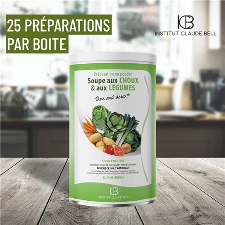 Soupe aux Choux et aux Légumes Diététique Institut Claude Bell - 5