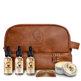 Kit de ulei și ceară pentru barbă și mustață Imperial Beard - 1