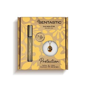 Sentastic Dúo Bienestar Eau de Parfum y Piedra Natural - Set de Protección Institut Claude Bell - 1