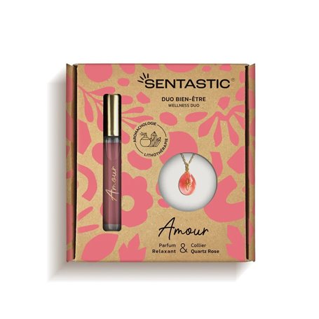 Sentastic Dúo Bienestar Eau de Parfum y Piedra Natural - Love Box Institut Claude Bell - 1