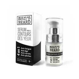 Augenkonturserum – Tränensäcke und Augenringe Man's Beard - 1