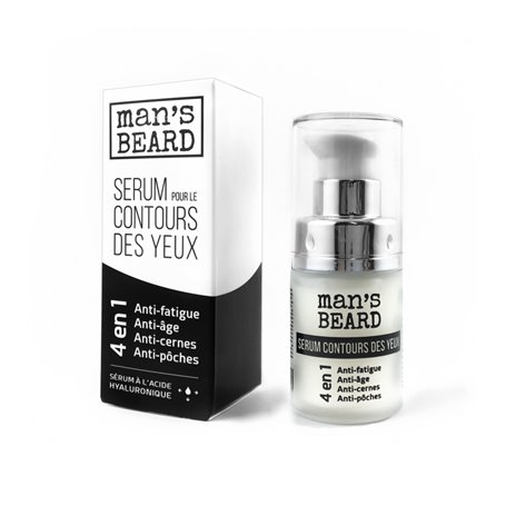 Eye Contour Serum - Påsar och mörka ringar Man's Beard - 1