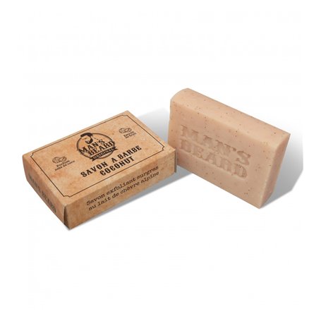 Exfoliating Beard Soap - Coconut Scent Man's Beard - 1