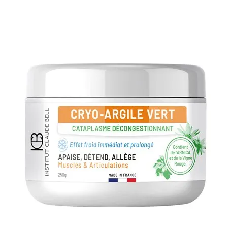 Onguent à Froid Cryo'Argile Actif Muscles Articulations Institut Claude Bell - 1