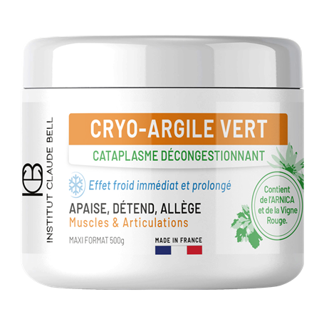 Cryo'Argile Professionnel Onguent à Froid Actif Muscles Articulations Institut Claude Bell - 4