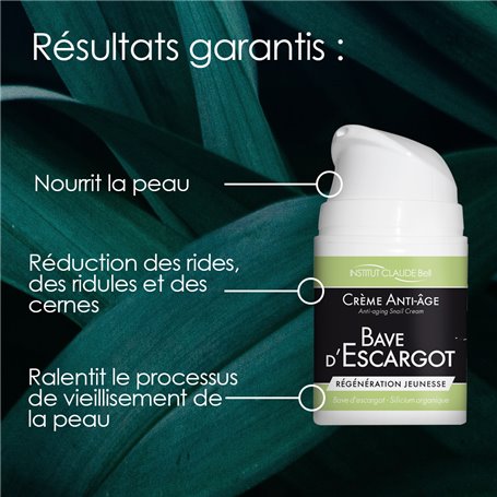 Bave d'Escargot - Crème Anti-Age Institut Claude Bell - 2