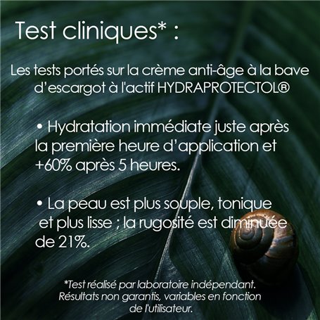 Bave d'Escargot - Crème Anti-Age Institut Claude Bell - 4
