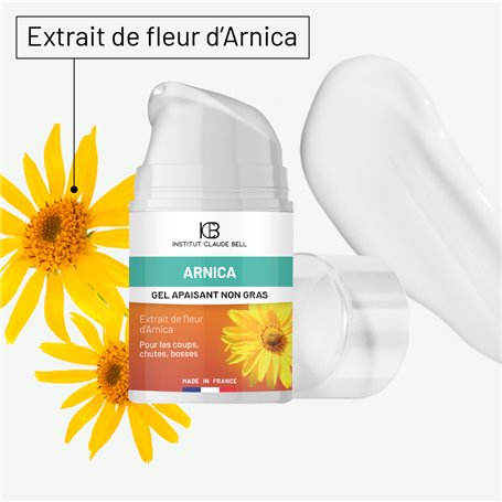 Gel Arnica Coups Bosses et Contusions Institut Claude Bell - 3