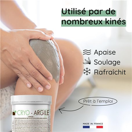 Onguent à Froid Cryo'Argile Actif Muscles Articulations Institut Claude Bell - 10