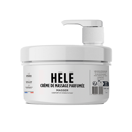 Masser - Crème de Massage Relaxante Neutre 500 ml Hélé - 1