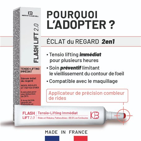 Flash Coup d'Eclat du Regard Pattes d'Oie Rides et Ridules 