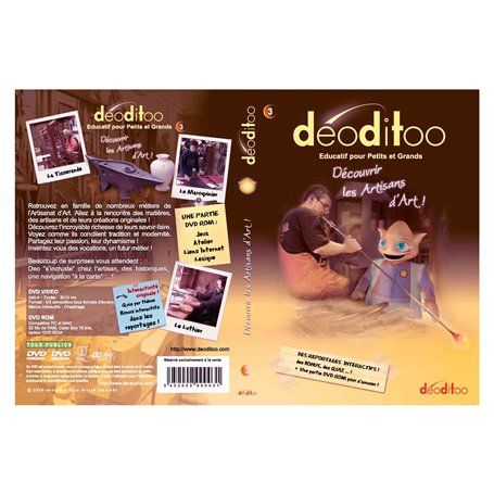 Deoditoo DVD3 Deoditoo ¡Descubre a los artesanos del arte!