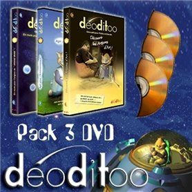 Deoditoo Kolekcja 3 edukacyjnych płyt DVD Deoditoo - 1