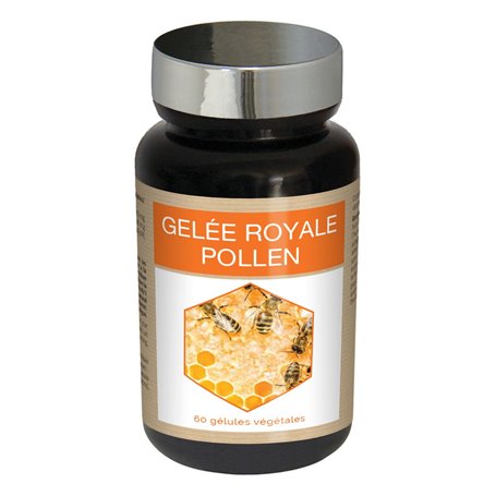 Gélules de Gelée Royale au Pollen Fortifiante Ineldea - 1