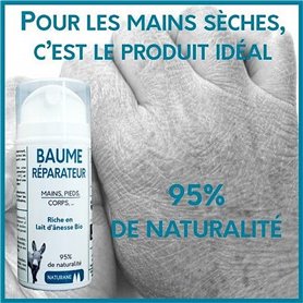 Baume Réparateur au Lait d'Anesse - 75 ml - 30 % Naturane - 1