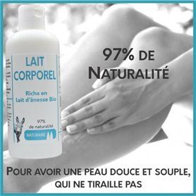 Återfuktande mjölk med åsnehjälp - 200 ml - 20 % Naturane - 1