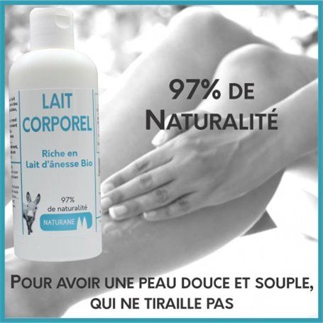 Lait Hydratant au Lait d'Anesse - 200 ml - 20 % Naturane - 1