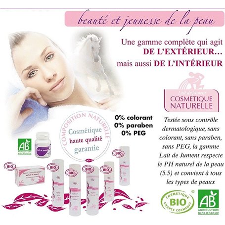 Lait Démaquillant BIO au Lait de Jument Ineldea - 4