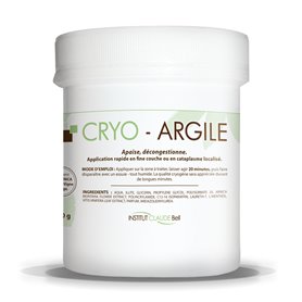 Pomada fria ativa Cryo'Argile Músculos articulações Institut Claude Bell - 1