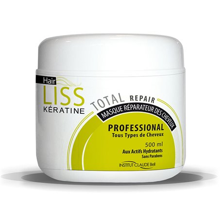 Hairliss Keratin Professional Repair Mask con Keratina Institut Claude Bell - 5