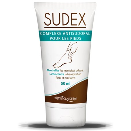 Sudex Complexe Anti-Sudoral pour les Pieds Institut Claude Bell - 1