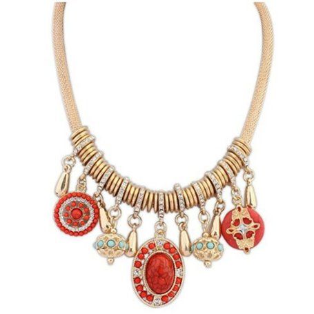 Fancy Necklace 108579 Jing Ling - 1