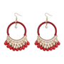 Boucles d'Oreilles Fantaisie Jing Ling - 1