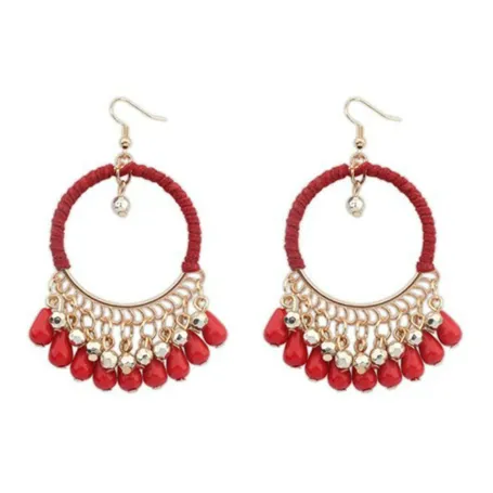 Boucles d'Oreilles Fantaisie Jing Ling - 1