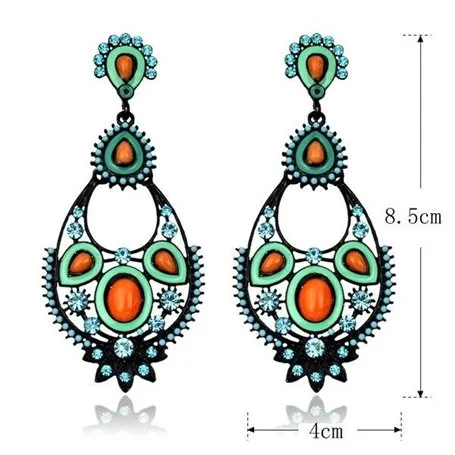 Boucles d'Oreilles Fantaisie Jing Ling - 1