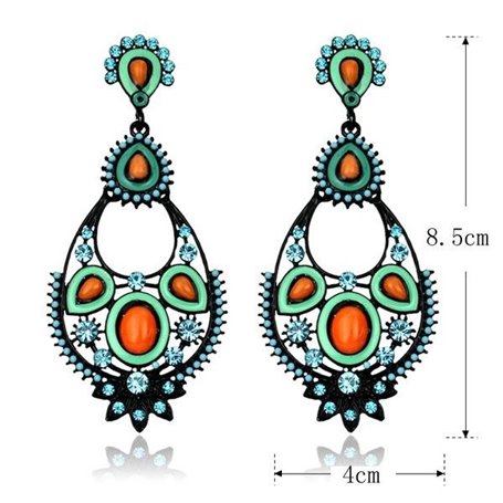 Boucles d'Oreilles Fantaisie Jing Ling - 1