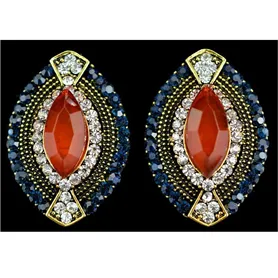Boucles d'Oreilles Fantaisie Jing Ling - 1