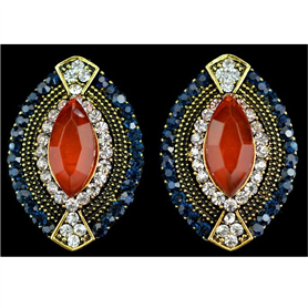 Boucles d'Oreilles Fantaisie E022496 Jing Ling - 1