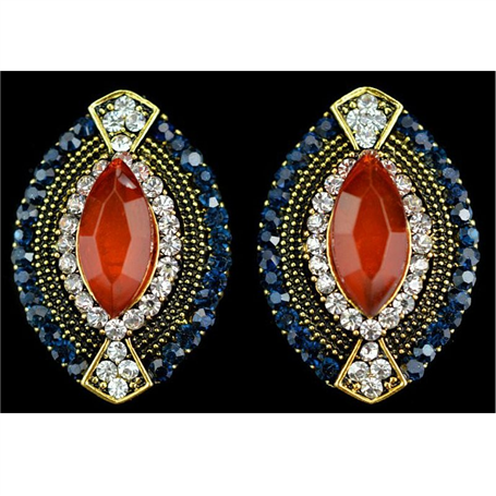 Boucles d'Oreilles Fantaisie E022496 Jing Ling - 1