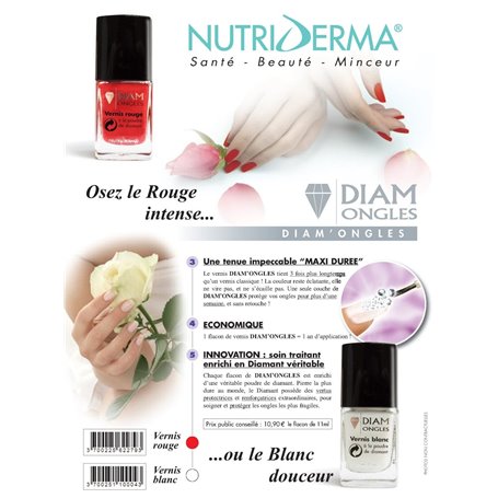 DiamOngles Vernis à Ongles à la Poudre de Diamant Ineldea - 2