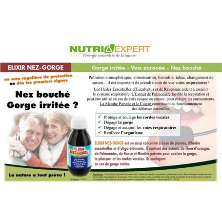 Elixir Nez Gorge Voies Respiratoires Ineldea - 2