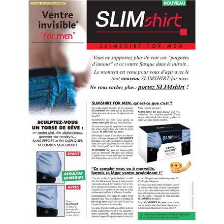 SlimShirt For Men Textile Intelligent Minceur Débardeur Ineldea - 2