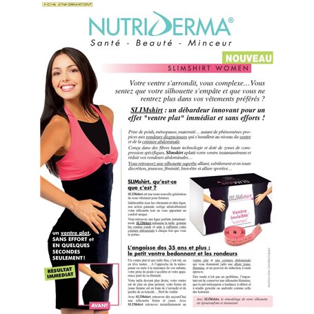 SlimShirt Woman Textile Intelligent Minceur Débardeur Ineldea - 2