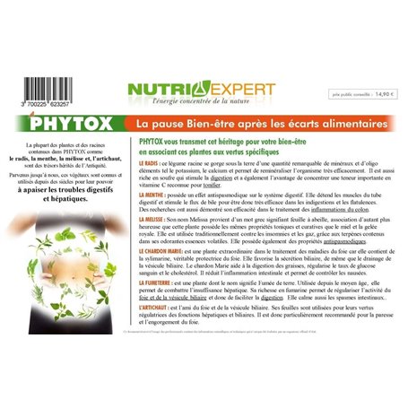 Phytox Régulateur et Stimulant Naturel Hépatique et Digestif Ineldea - 4