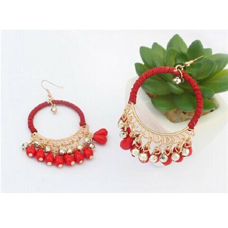 Boucles d'Oreilles Fantaisie Jing Ling - 2