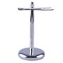 Shaving Stand for Brushes and Safety Razors with Decorative Knurling CZM Cosmetics - 2