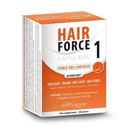Hair Force One Suplement do włosów na wypadanie włosów Institut Claude Bell - 4