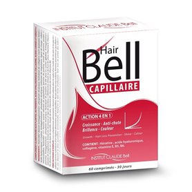 Acelerador de crescimento de cabelo com suplemento capilar Hairbell Institut Claude Bell - 4