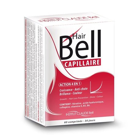 Acelerador de crescimento de cabelo com suplemento capilar Hairbell Institut Claude Bell - 4