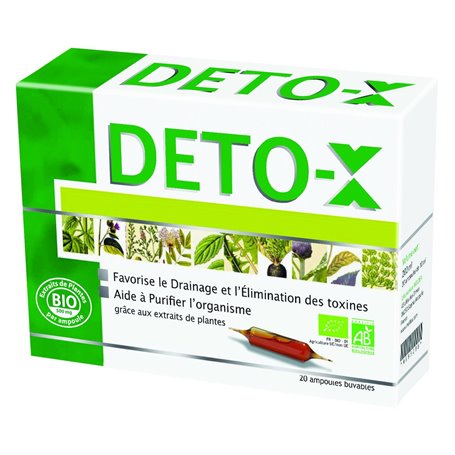 Deto-X Bio Détoxifiant Purificateur Naturel Ineldea - 1