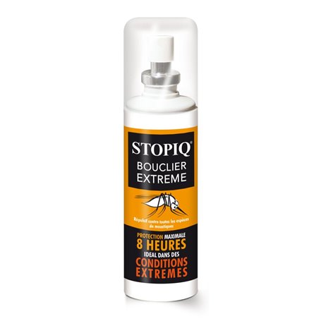 Stopiq Bouclier Extrême Spray Répulsif Ecologique Insectes Protection 8 Heures Ineldea - 1