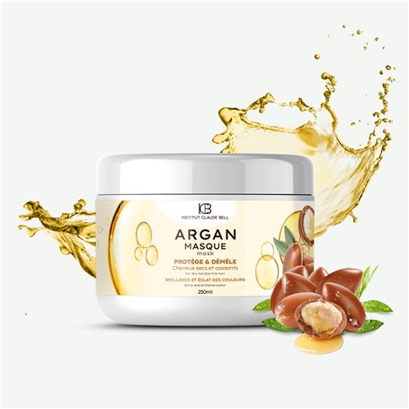 Argan Oil Masque à l'Huile d'Argan Booster de Brillance et de Volume Institut Claude Bell - 2