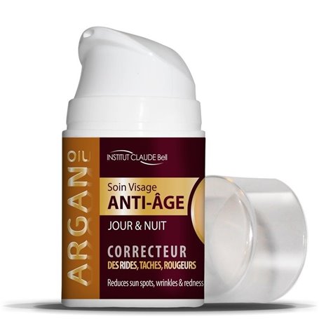 Argan Oil Anti-Aging with Argan Oil Corrigeert rimpels, vlekken en roodheid Institut Claude Bell - 1