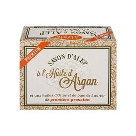 Sabonete Orgânico Premium Aleppo com Óleo de Argan Alepia - 1