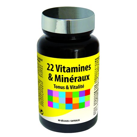 22 Vitamines & Minéraux Vitalité & Défenses Naturelles Nutriexpert - 1